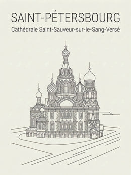Affiche de Saint-Pétersbourg