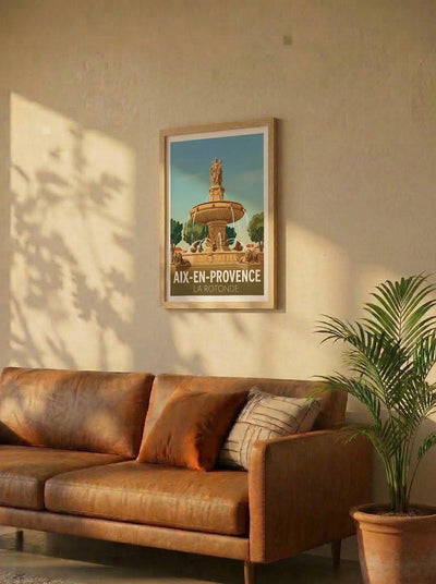 Affiche de Aix-en-Provence - la Rotonde – Lifestyle 2