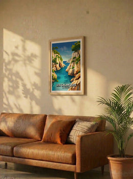 Affiche des Calanques de Marseille – Lifestyle 2