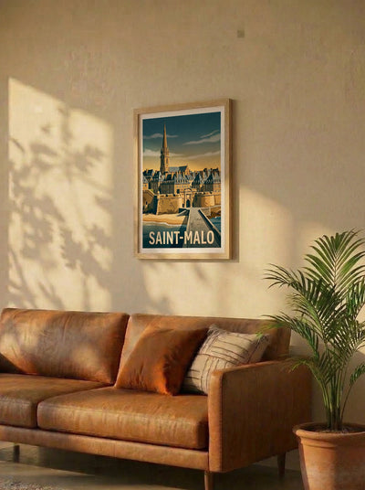Affiche de Saint-Malo - Les Remparts de Saint-Malo – Lifestyle 2