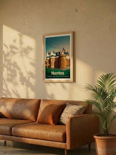 Affiche de Nantes - Château des ducs de Bretagne – Lifestyle 2