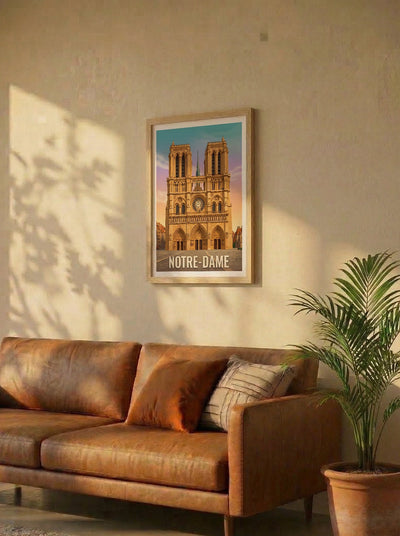 Affiche de Paris - Cathédrale Notre-Dame de Paris – Lifestyle 2