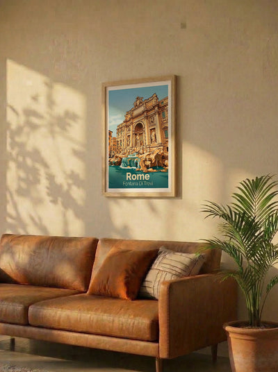 Affiche de Rome - Fontana Di Trevi – Lifestyle 2