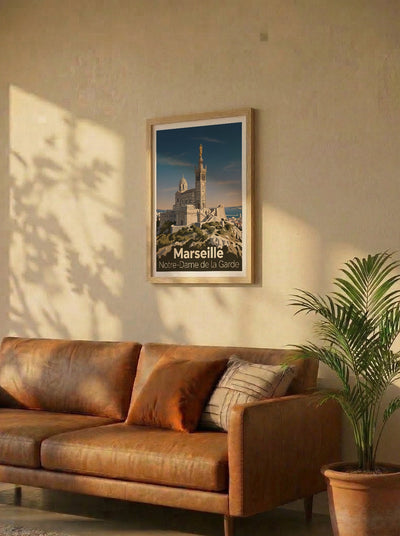 Affiche de Marseille - Basilique Notre-Dame de la Garde – Lifestyle 2