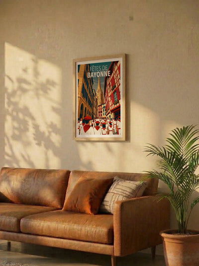 Affiche de Bayonne – Lifestyle 2