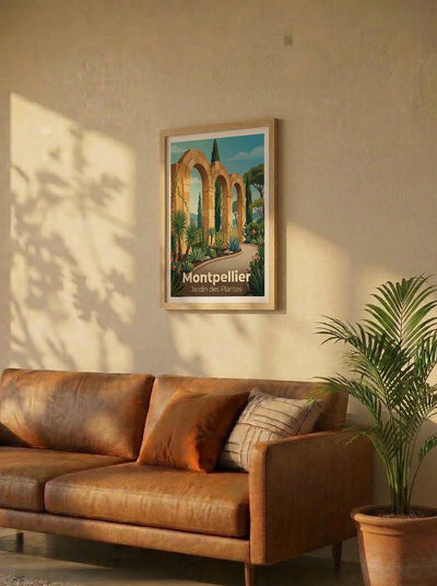 Affiche de Montpellier - Jardin des Plantes de Montpellier – Lifestyle 2