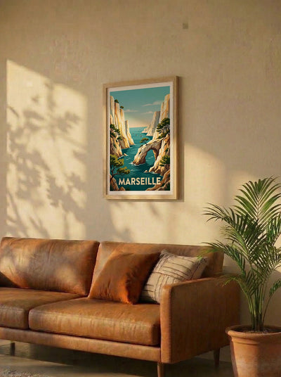 Affiche de Marseille - Parc national des Calanques – Lifestyle 2