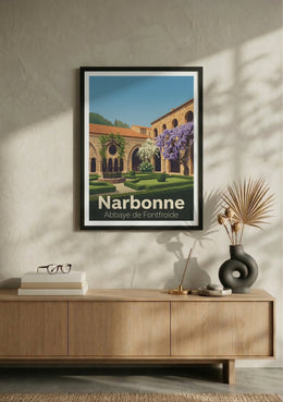 Affiche de Narbonne - Abbaye de Fontfroide – Lifestyle