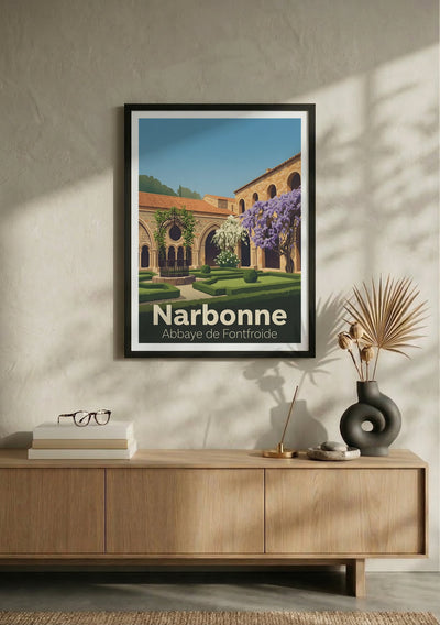 Affiche de Narbonne - Abbaye de Fontfroide – Lifestyle