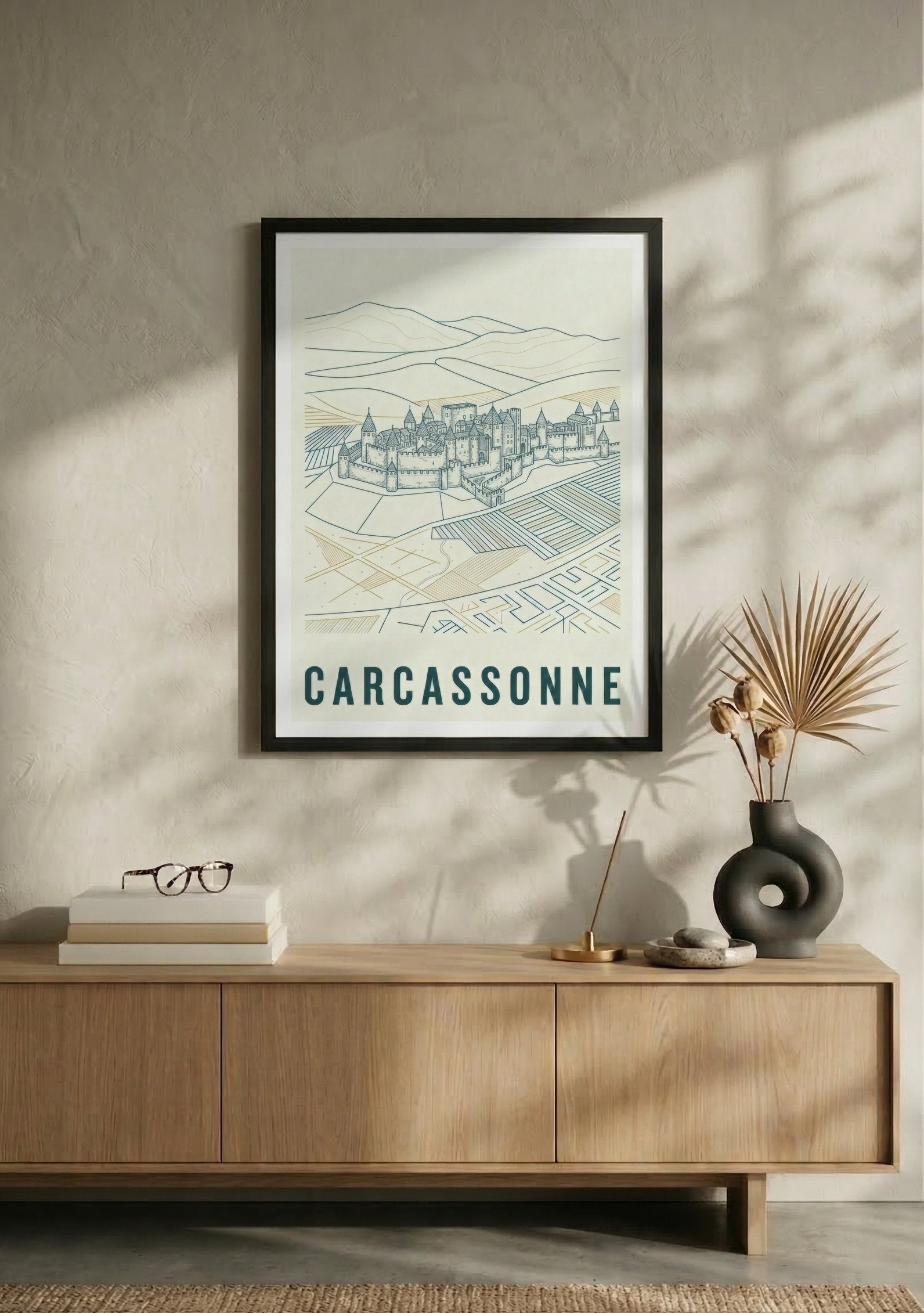 Affiche de Carcassonne – Lifestyle