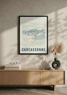 Affiche de Carcassonne – Lifestyle