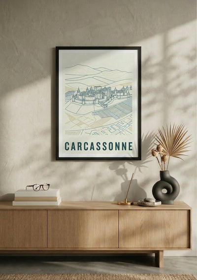 Affiche de Carcassonne – Lifestyle