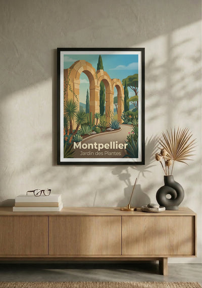 Affiche de Montpellier - Jardin des Plantes de Montpellier – Lifestyle