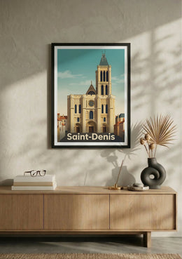 Affiche de Saint-Denis - Basilique Cathédrale Saint-Denis – Lifestyle