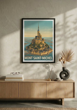 Affiche du Mont Saint-Michel – Lifestyle