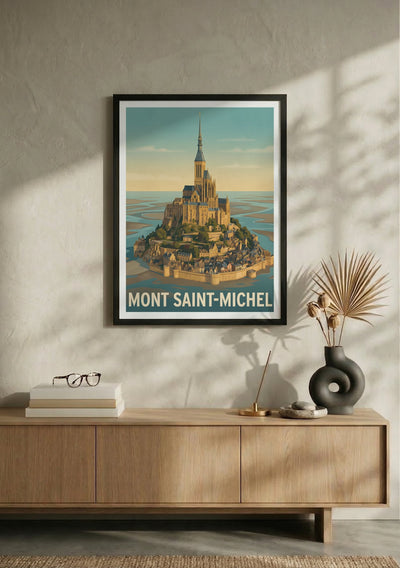 Affiche du Mont Saint-Michel – Lifestyle
