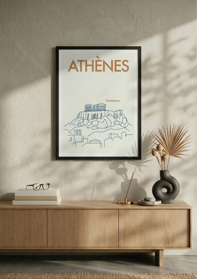 Affiche Athènes – Lifestyle