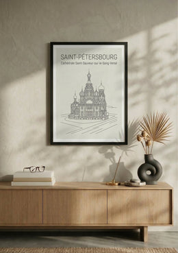 Affiche de Saint-Pétersbourg – Lifestyle