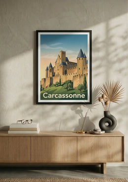 Affiche de Carcassonne - Cité de Carcassonne – Lifestyle