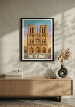 Affiche de Paris - Cathédrale Notre-Dame de Paris – Lifestyle