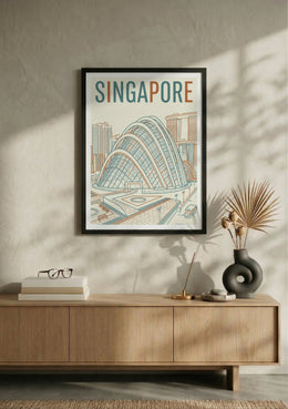 Affiche de Singapore – Lifestyle