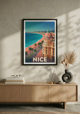 Affiche de Nice - Promenade de Anglais – Lifestyle
