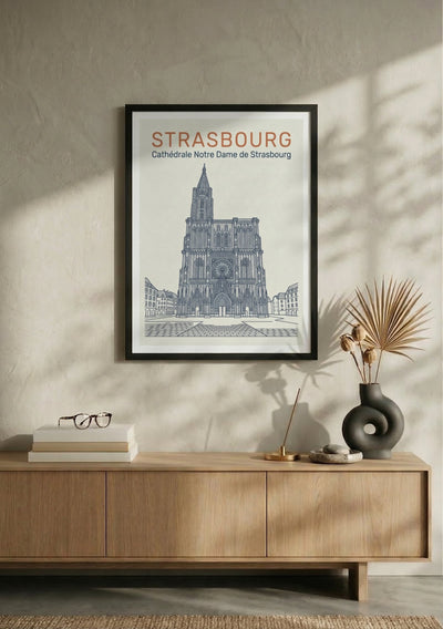 Affiche de Strasbourg – Lifestyle
