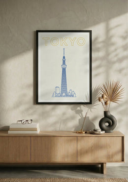Affiche Tokyo — Tokyo Skytree | Travel Poster – Lifestyle