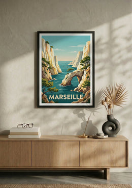 Affiche de Marseille - Parc national des Calanques – Lifestyle