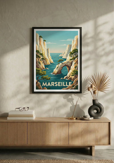 Affiche de Marseille - Parc national des Calanques – Lifestyle