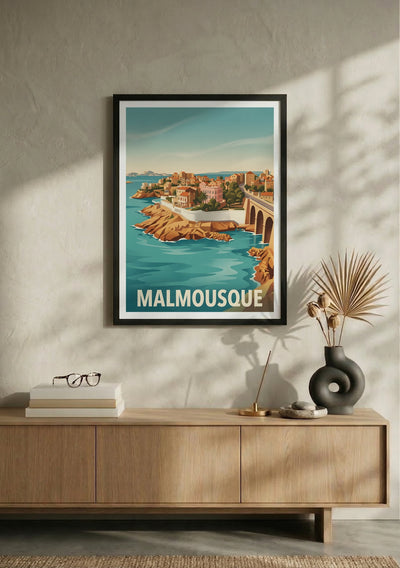 Affiche de Marseille - Malmousque – Lifestyle