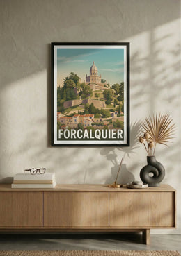 Affiche de Forcalquier - Citadelle de Forcalquier – Lifestyle