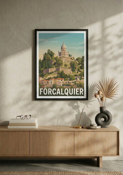 Affiche de Forcalquier - Citadelle de Forcalquier – Lifestyle