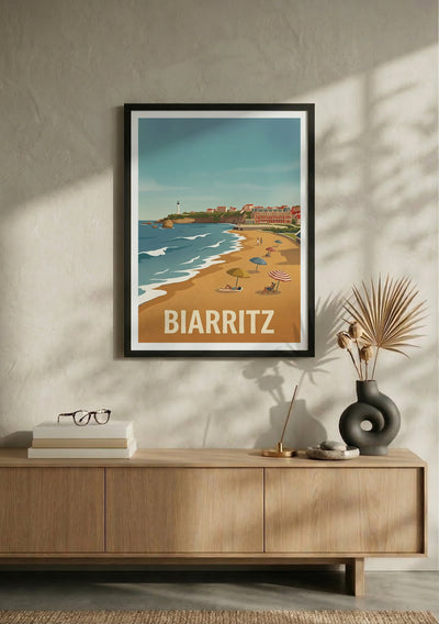 Affiche de Biarritz – Lifestyle