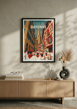 Affiche de Bayonne – Lifestyle