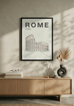 Affiche de Rome – Lifestyle