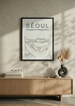 Affiche de Séoul – Lifestyle