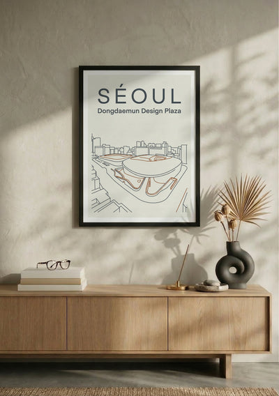 Affiche de Séoul – Lifestyle