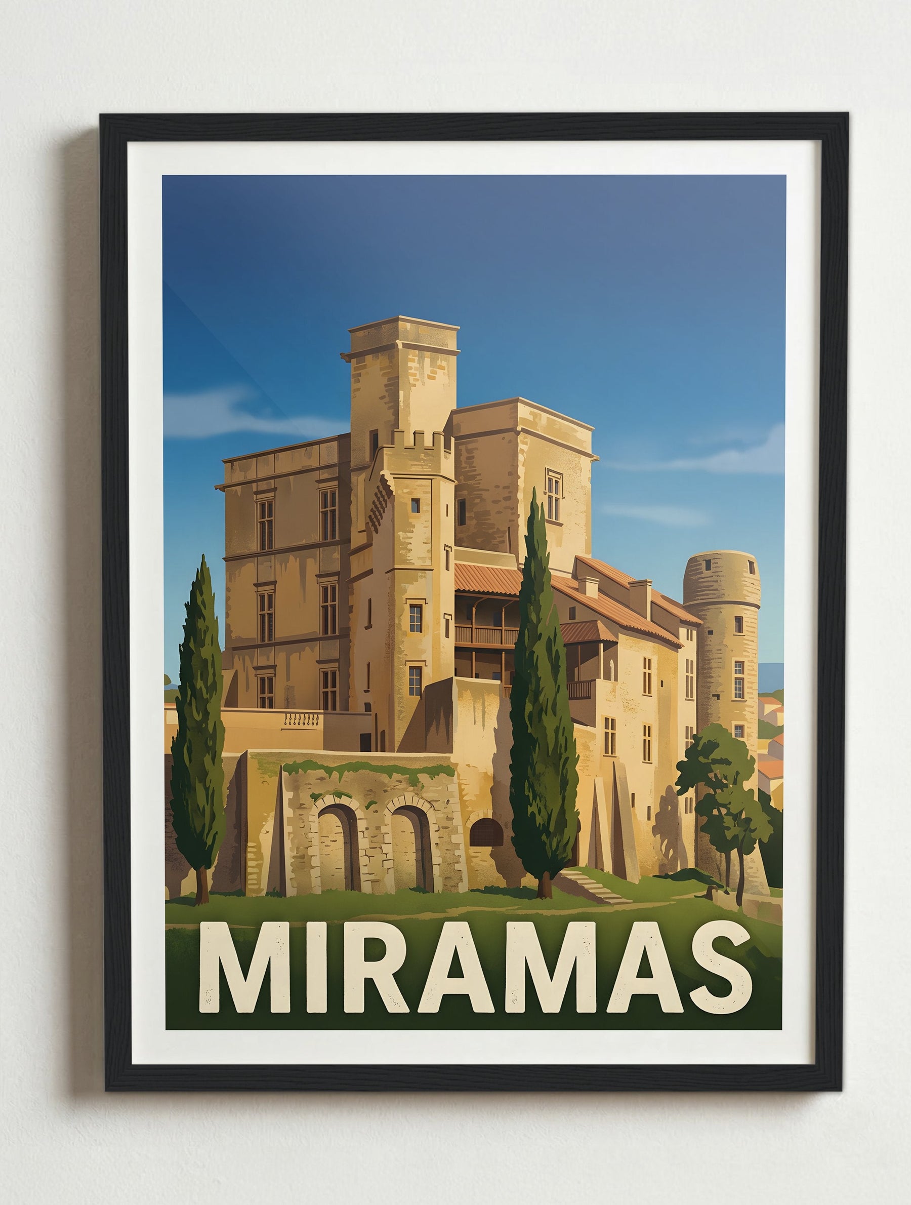 Affiche de Miramas - Château de Cabasse – Cadre noir