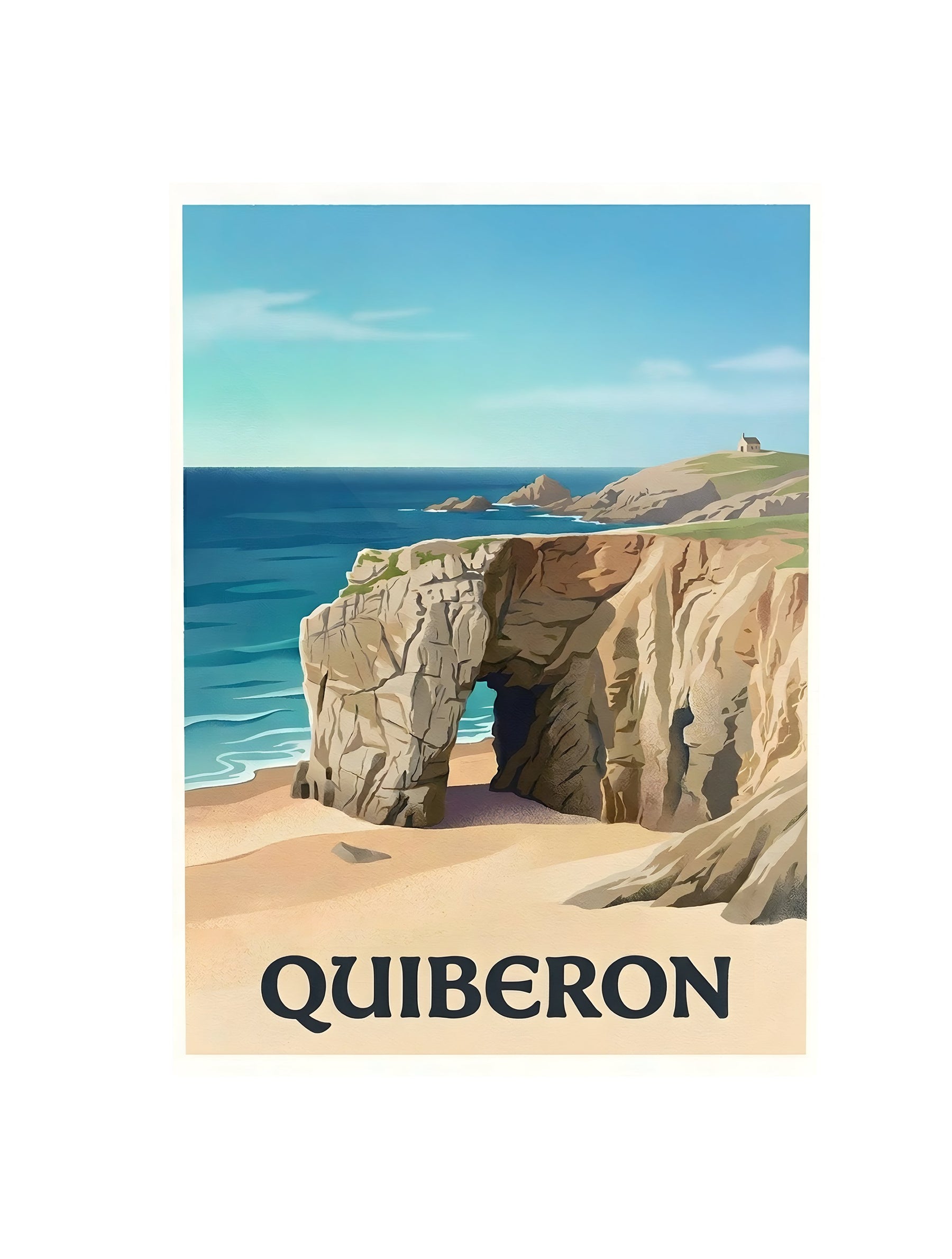 Affiche de Quiberon – Cadre noir