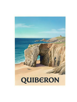 Affiche de Quiberon – Cadre noir