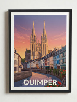 Affiche de Quimper – Cadre noir