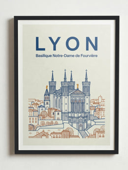 Affiche de Lyon – Cadre noir