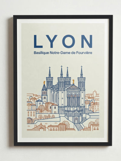 Affiche de Lyon – Cadre noir