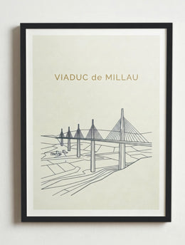 Affiche de Millau – Cadre noir