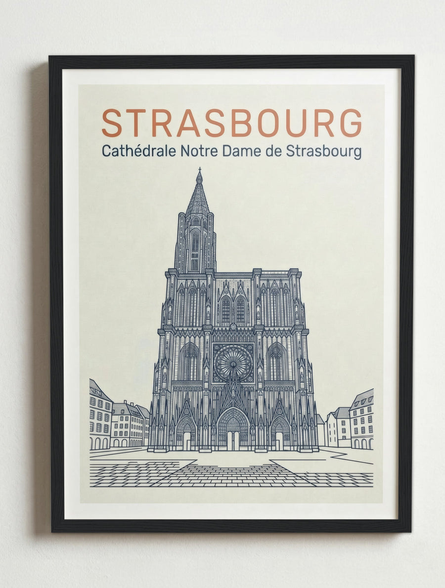 Affiche de Strasbourg