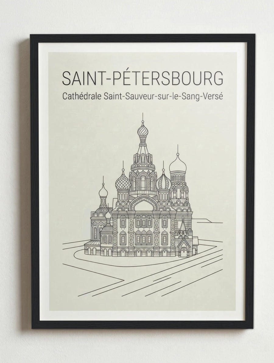 Affiche de Saint-Pétersbourg